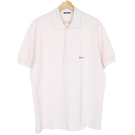 Vintage Stone Island Denims Pink Short Sleeve Polo Shirt