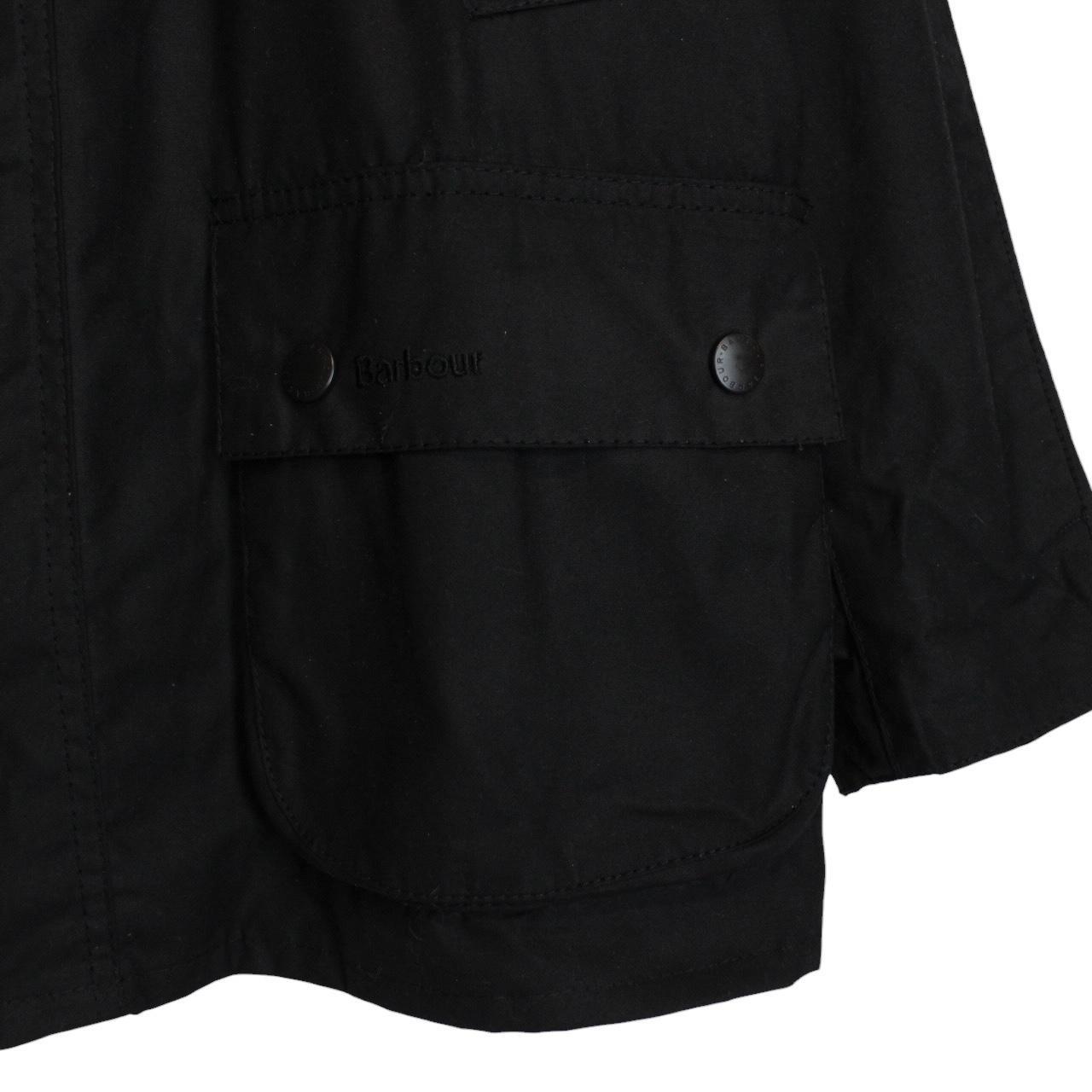 Barbour Ashby Black Wax Jacket