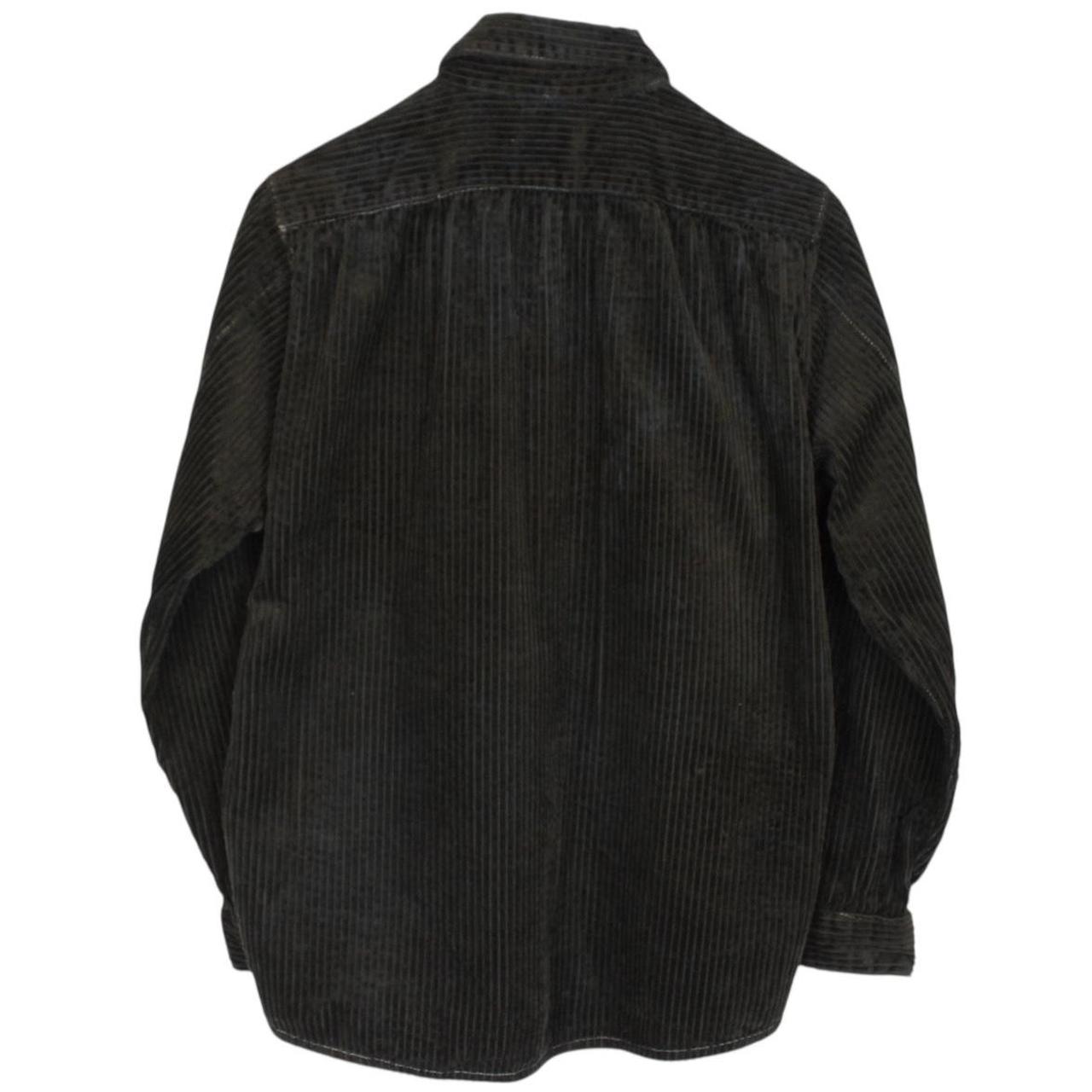 Stone Island SS 2020 Brown Long Sleeve Jumbo Corduroy Shirt