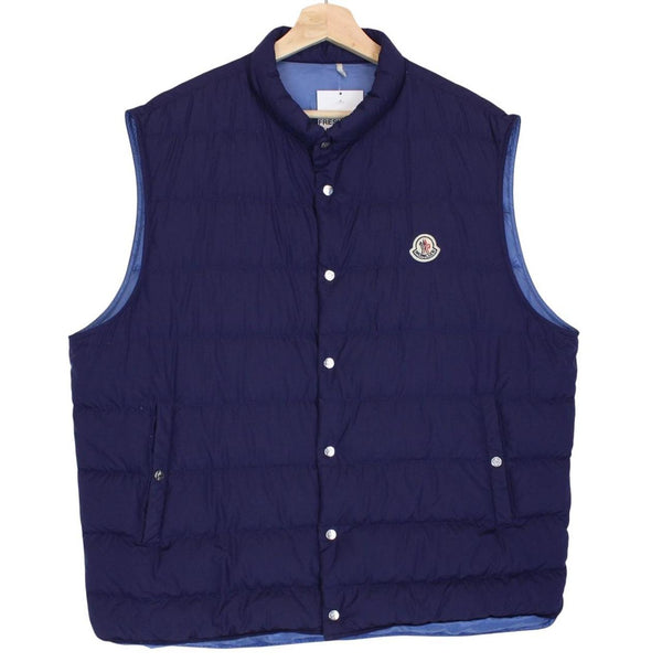 Moncler Navy Blue Febe Quilted Gilet / Bodywarmer