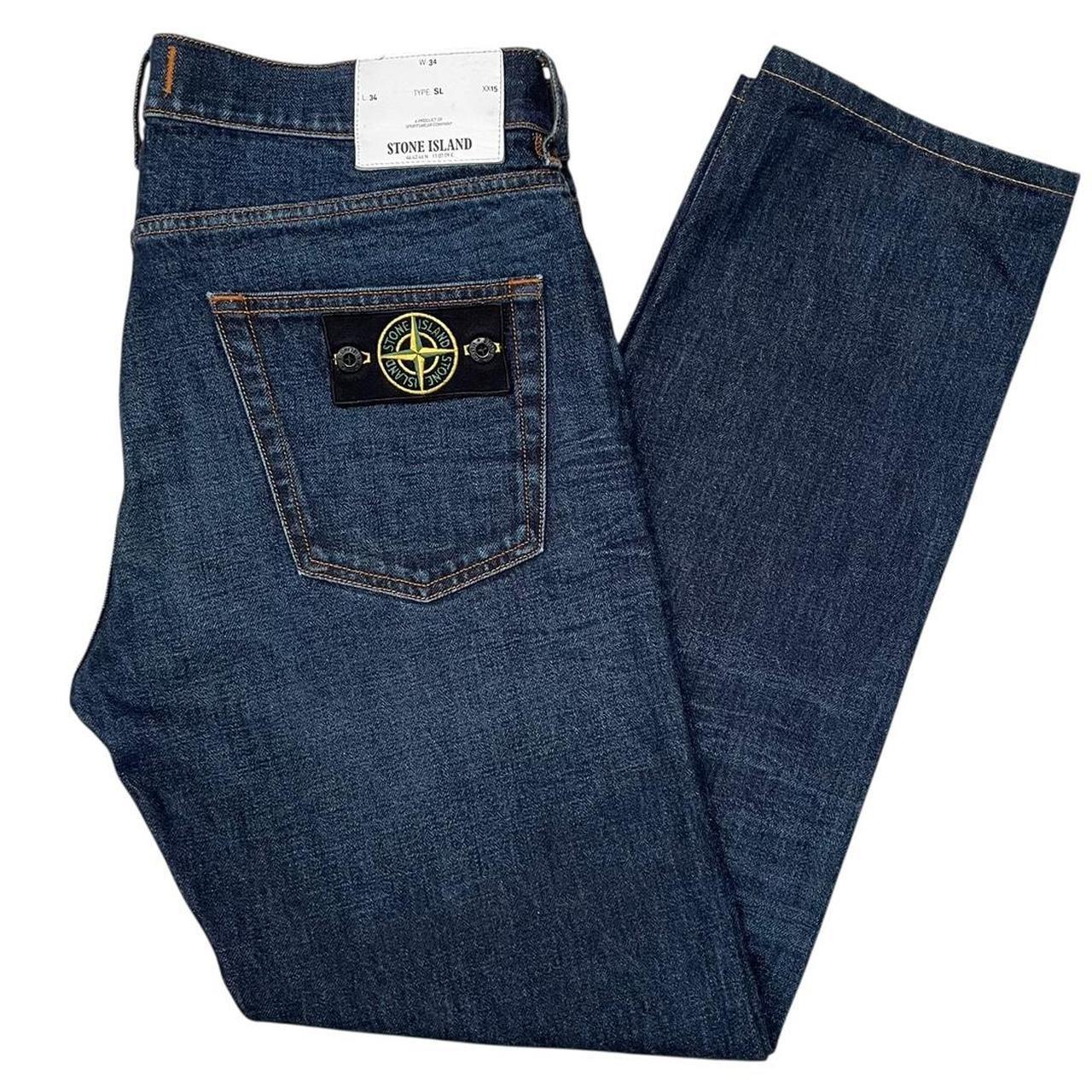 Stone Island SS 2013 Navy Blue Slim Fit Denim Jeans