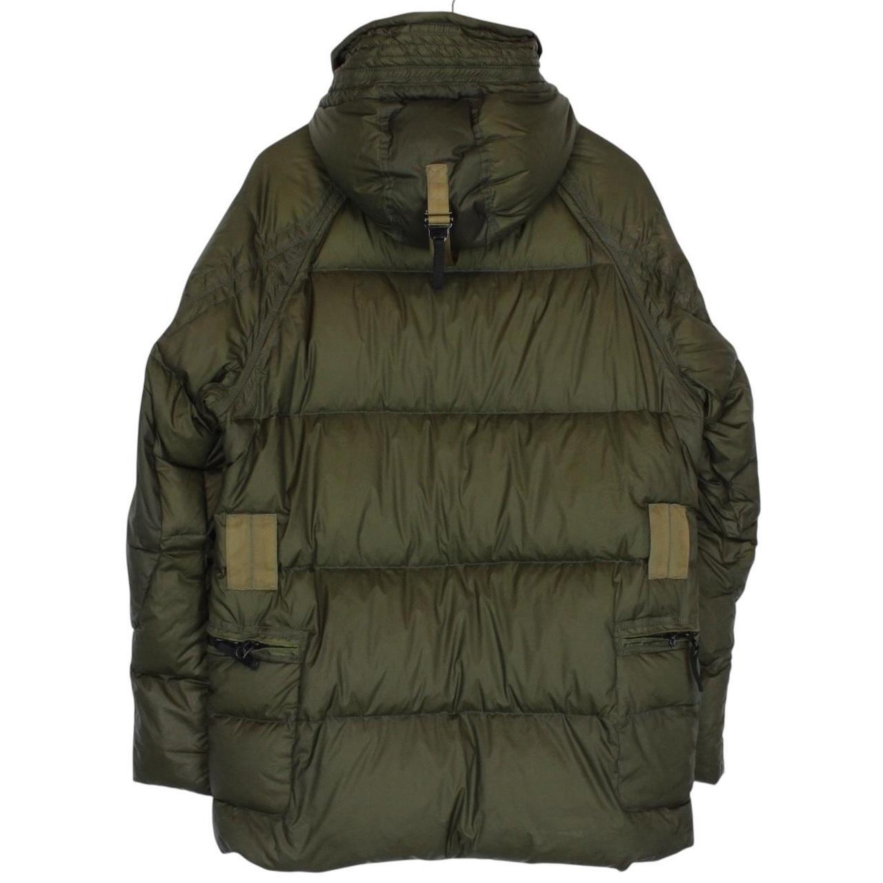 Vintage Stone Island Military Green Opaque Nylon Tela Goose Down Jacket