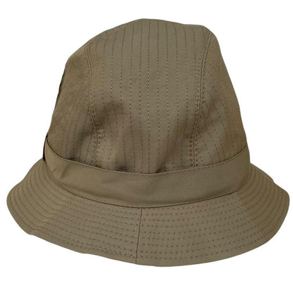 Vintage 80s Burberry Khaki Green Nova Check Cotton Bucket Hat