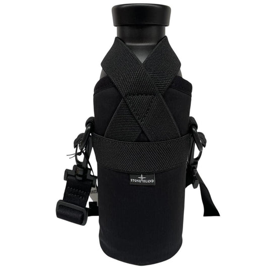 Stone Island x 24 Nylon Metal Black Stainless Steel Flask Water Bottle
