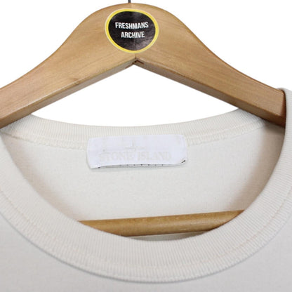 Stone Island Ghost SS 2018 Beige Cotton Sweatshirt Jumper