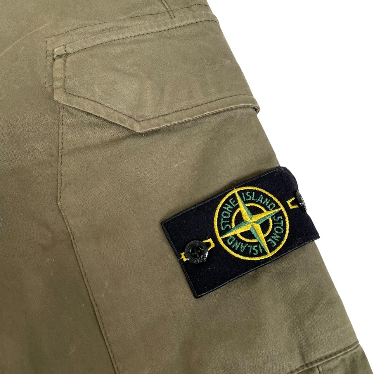 Stone Island AW 2019 Green RE-T Fit Cargo Trousers