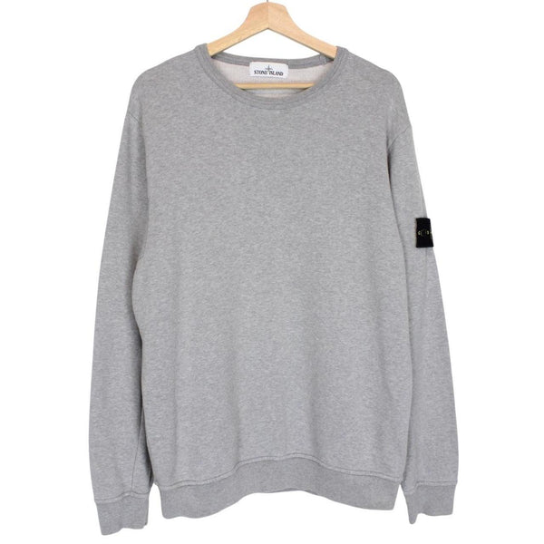Stone Island SS 2017 Grey Cotton Sweatshirt Jumper