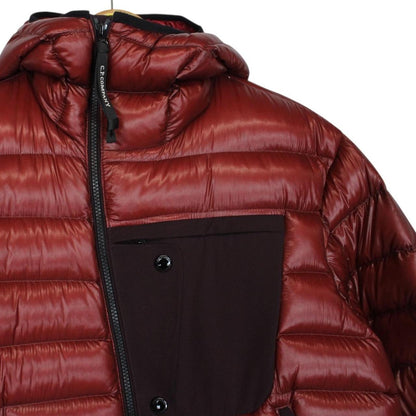 CP Company Kethcup Red DD Shell Nylon Goggle Down Jacket