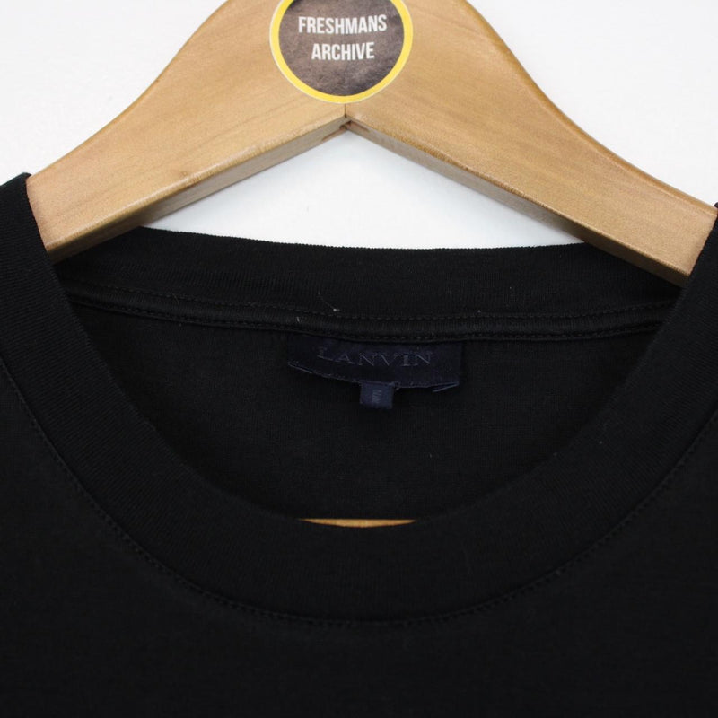 Lanvin Black Spider Print Short Sleeve T-Shirt