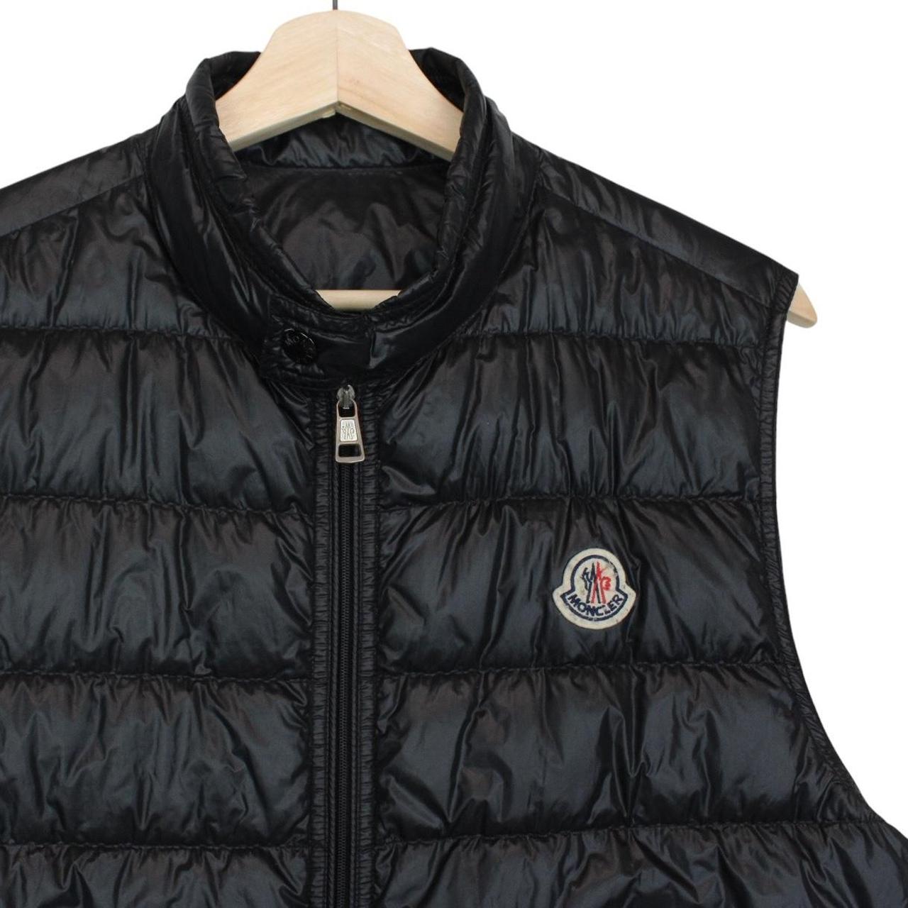 Moncler Black Down Gui Gilet / Bodywarmer Jacket