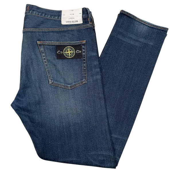 Stone Island AW 2013 Navy Blue Slim Fit Denim Jeans