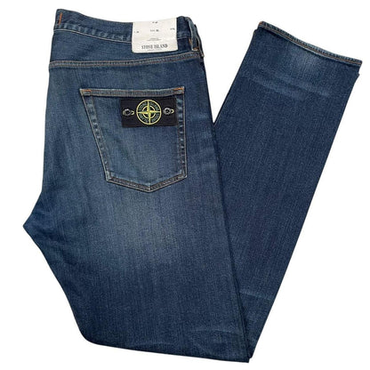 Stone Island AW 2013 Navy Blue Slim Fit Denim Jeans