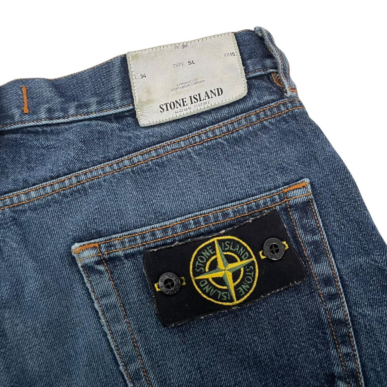 Stone Island SS 2016 Navy Blue Slim Fit Denim Jeans