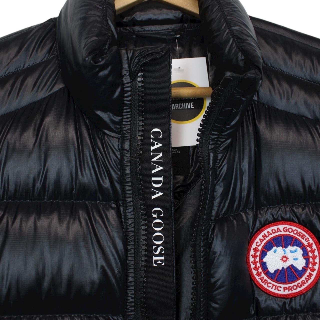 Canada Goose Crofton Black Nylon Down Gilet / Bodywarmer