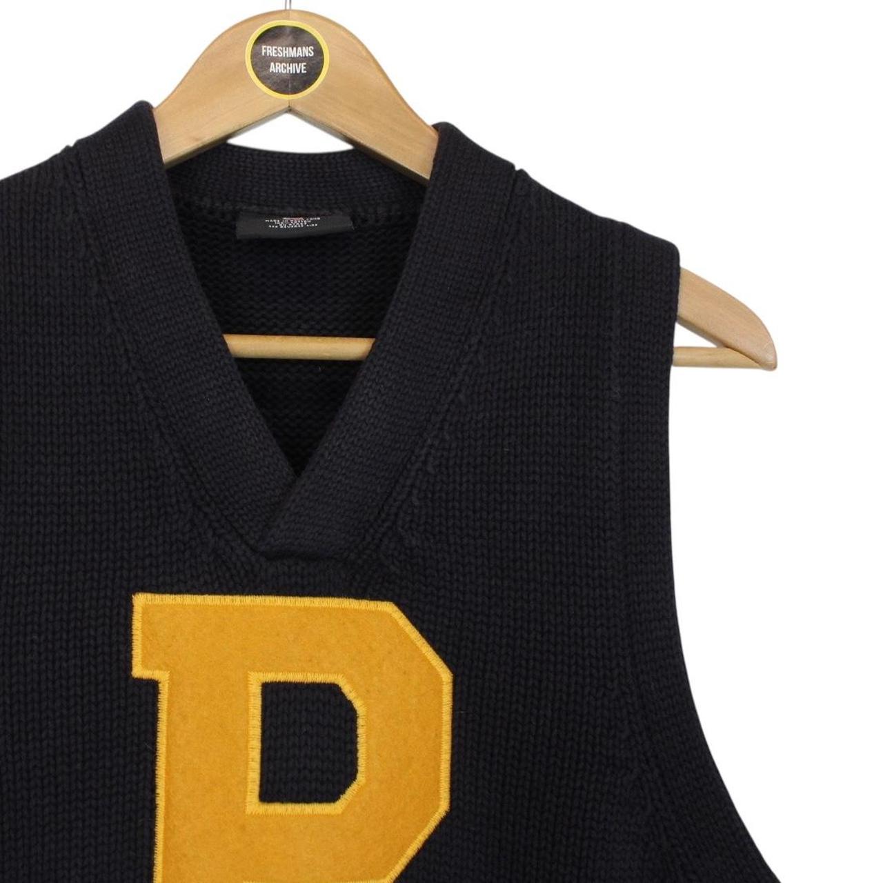 Vintage Ralph Lauren Polo Jeans Co Navy Blue Cotton Knit Sweater Vest