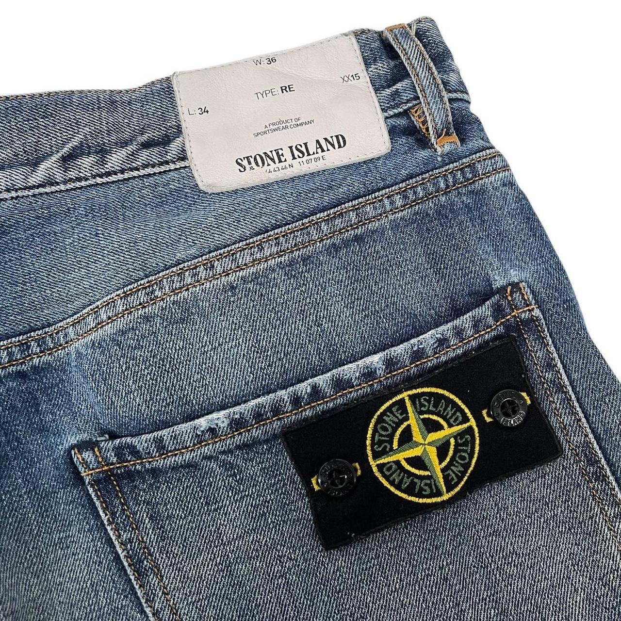 Stone Island SS 2011 Navy Blue RE Fit Denim Jeans