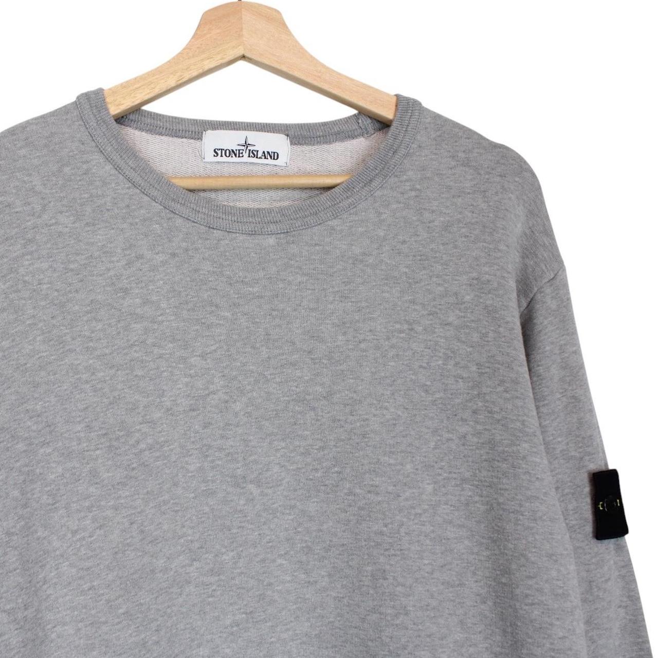 Stone Island SS 2017 Grey Cotton Sweatshirt Jumper