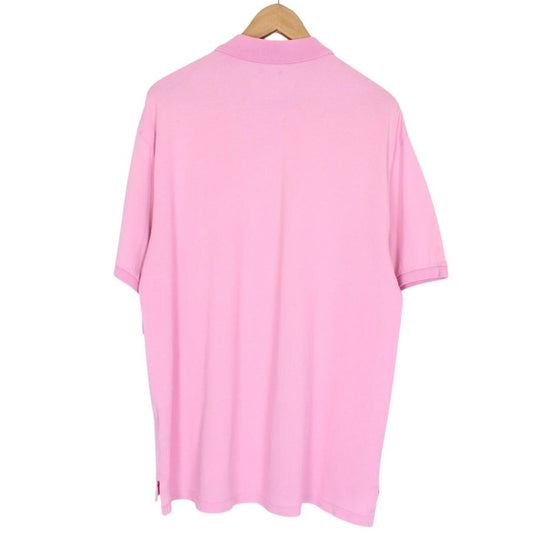 Vintage Polo Ralph Lauren Pink Short Sleeve Cotton Polo Shirt