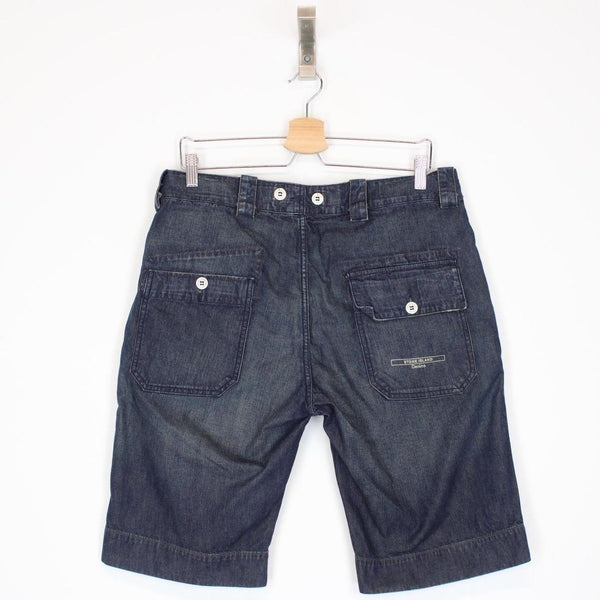 Vintage Stone Island Denims SS 2007 Navy Blue Bermuda Shorts
