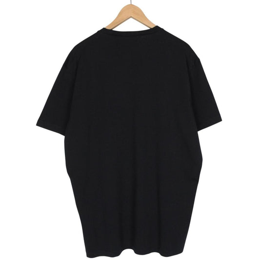 Dsquared2 Black and Red Cool Fit Leaf Logo Short Sleeve T-Shirt