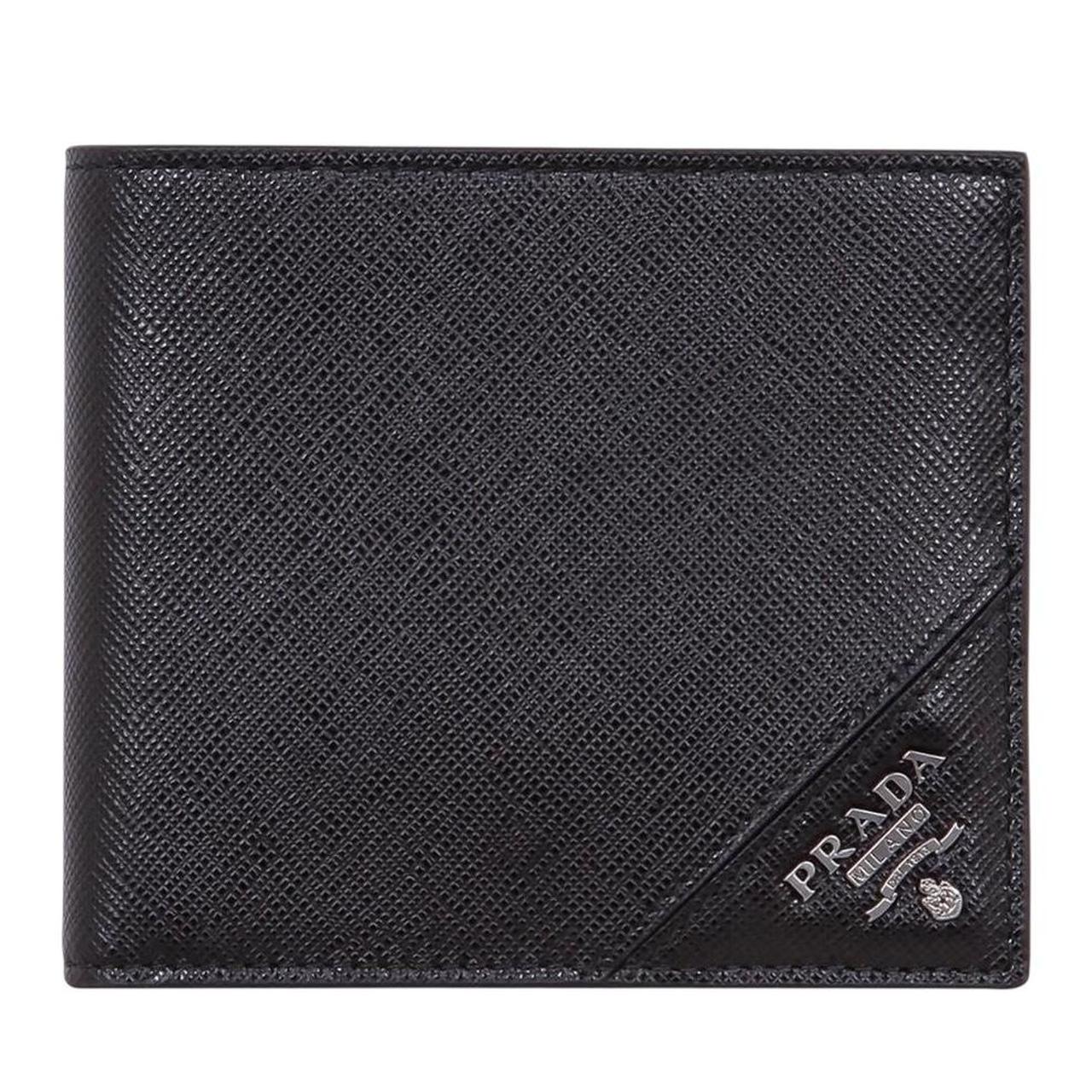 Prada Black Saffiano Leather Wallet