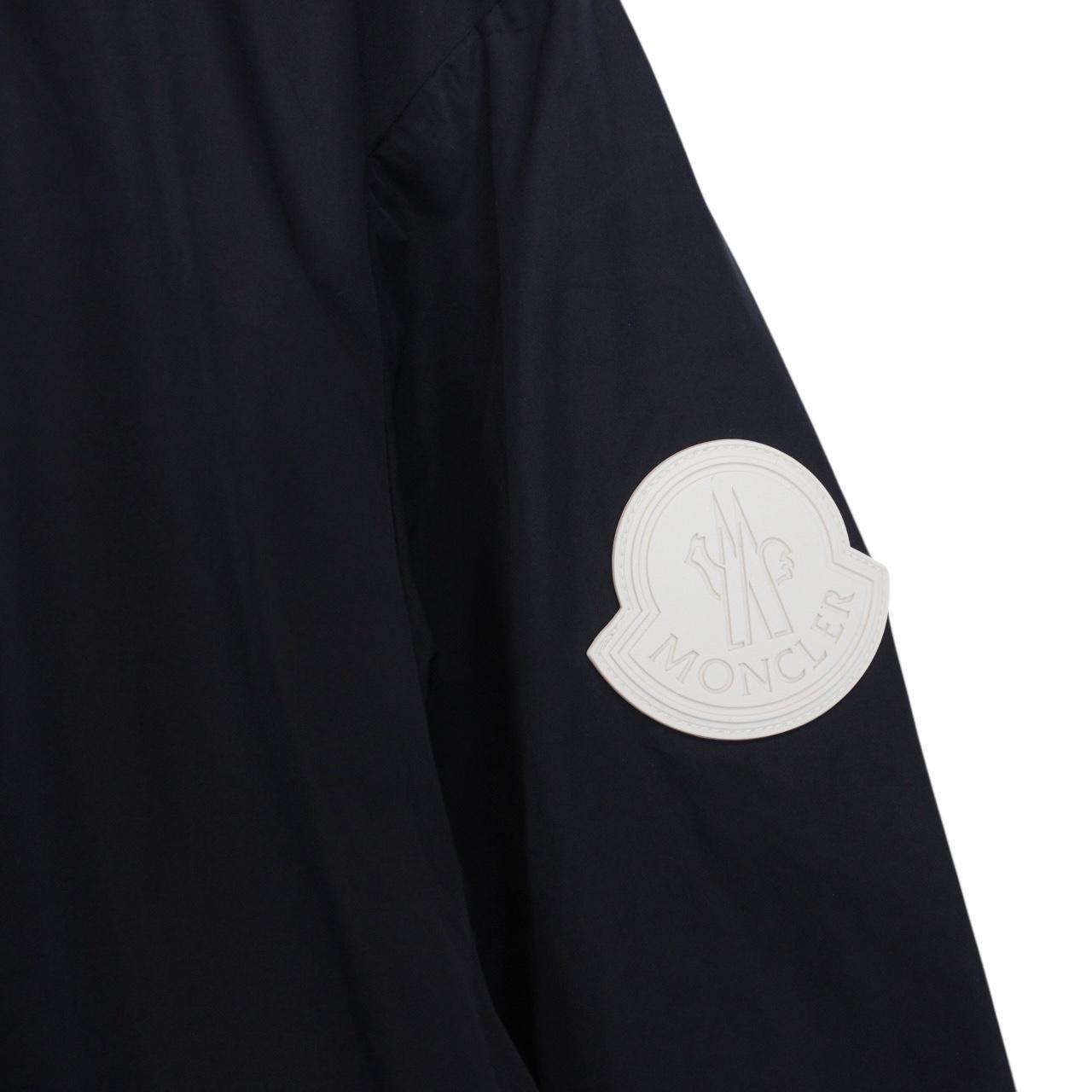 Moncler Carles Navy Blue Full Zip Hooded Jacket