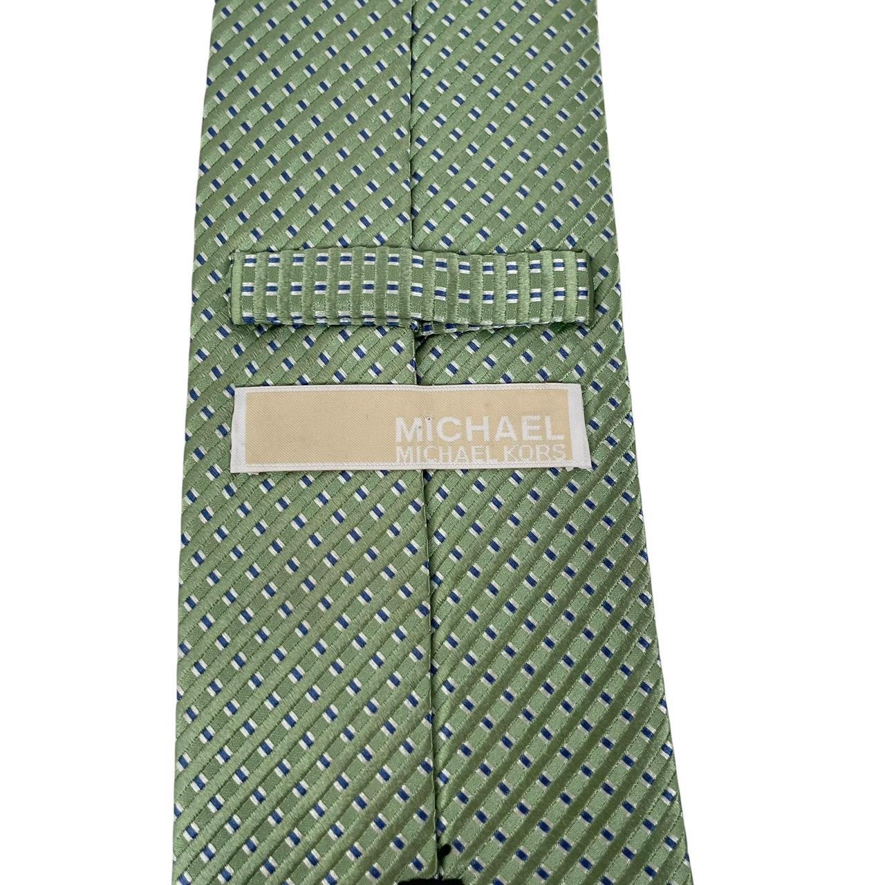 Michael Kors Green Silk Tie