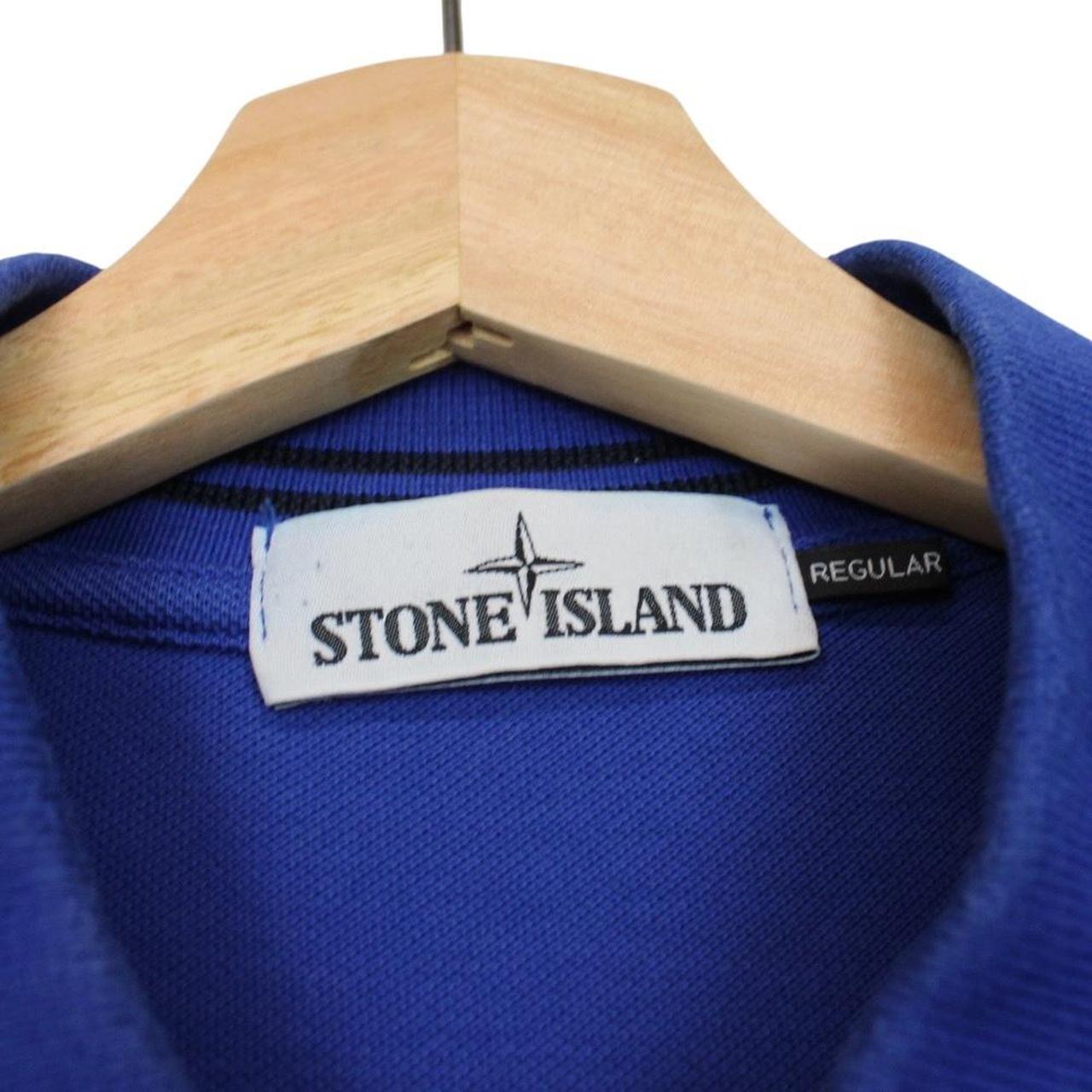 Stone Island AW 2016 White Long Sleeve Compass Polo Shirt