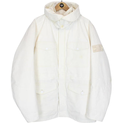 Stone Island Ghost AW 2017 White Tank Shield Waterproof Down Lined Jacket