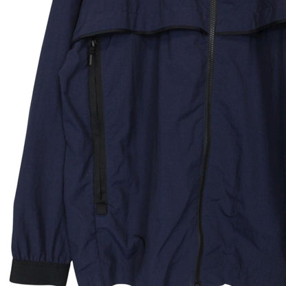 Canada Goose Navy Blue Faber Lightweight Hooded Nylon Jacket