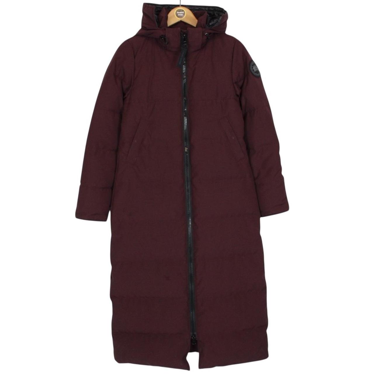 Canada Goose Burgundy Mystique Parka Down Coat