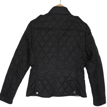 Burberry Brit Black and Beige Nova Check Quilted Jacket