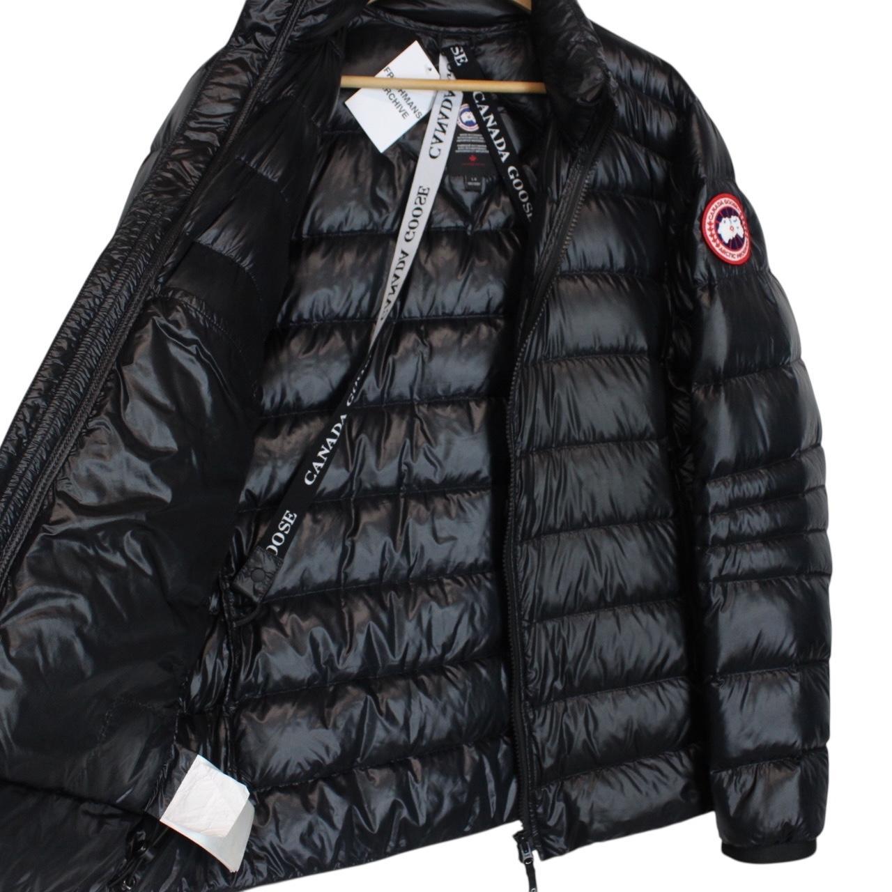 Canada Goose Black Crofton Down Puffer Jacket