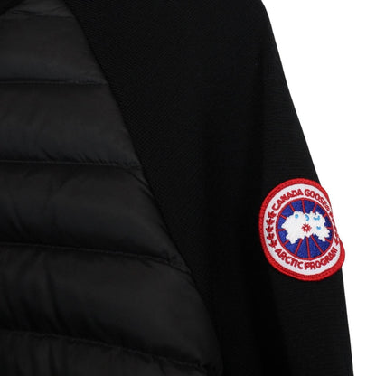 Canada Goose Black Hybridge Lightweight Packable Wool/Nylon Down Jacket