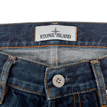Stone Island SS 2015 Navy Blue RE-T Fit Denim Jeans