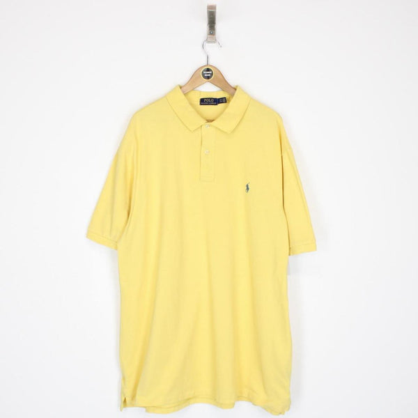 Polo Ralph Lauren Yellow Short Sleeve Cotton Polo Shirt