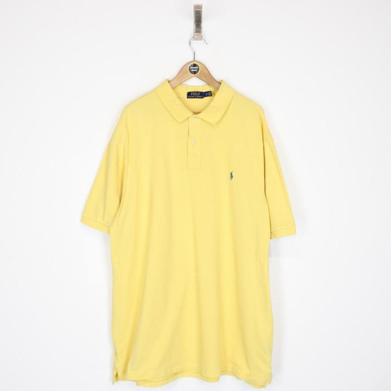 Polo Ralph Lauren Yellow Short Sleeve Cotton Polo Shirt