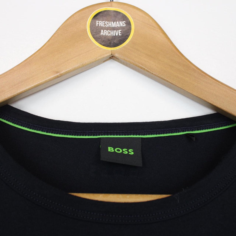 Hugo Boss Black Short Sleeve Logo Print Cotton T-Shirt