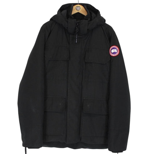 Canada Goose Black Full Zip Maitland Down Jacket