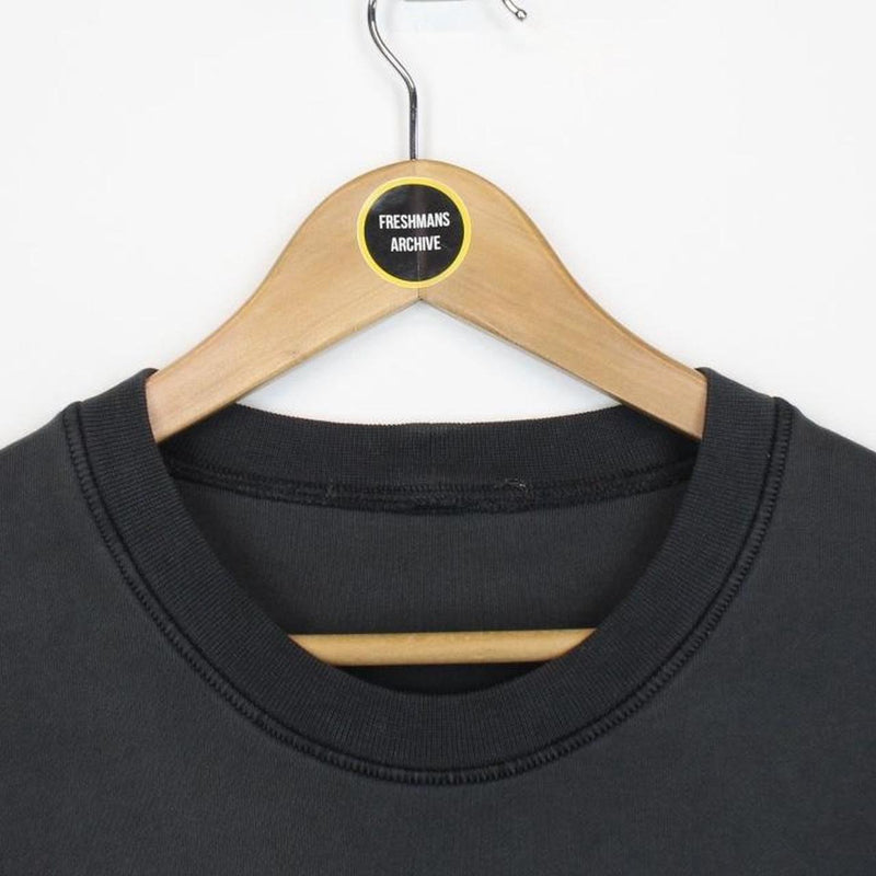 Stone Island Dark Grey Cotton Sweatshirt Jumper