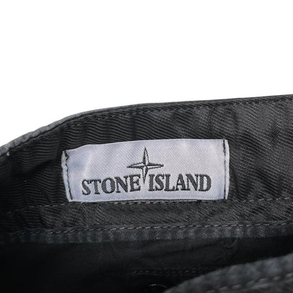 Stone Island SS 2019 Black Bermuda Cotton Cargo Shorts