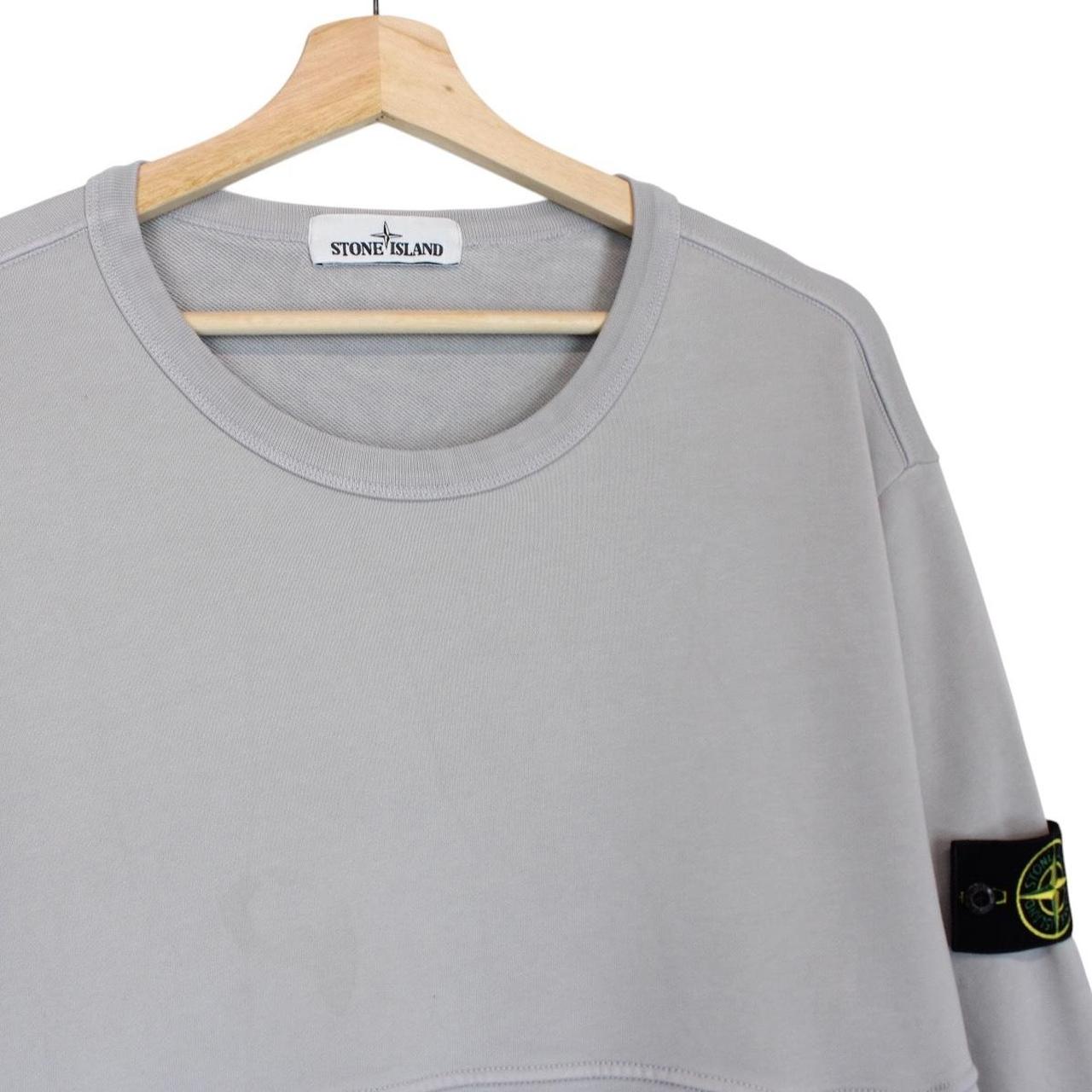 Stone Island SS 2020 Grey Cotton Sweatshirt Jumper