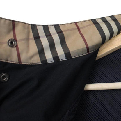 Vintage Burberry London Navy Blue Lambswool Blend Jacket