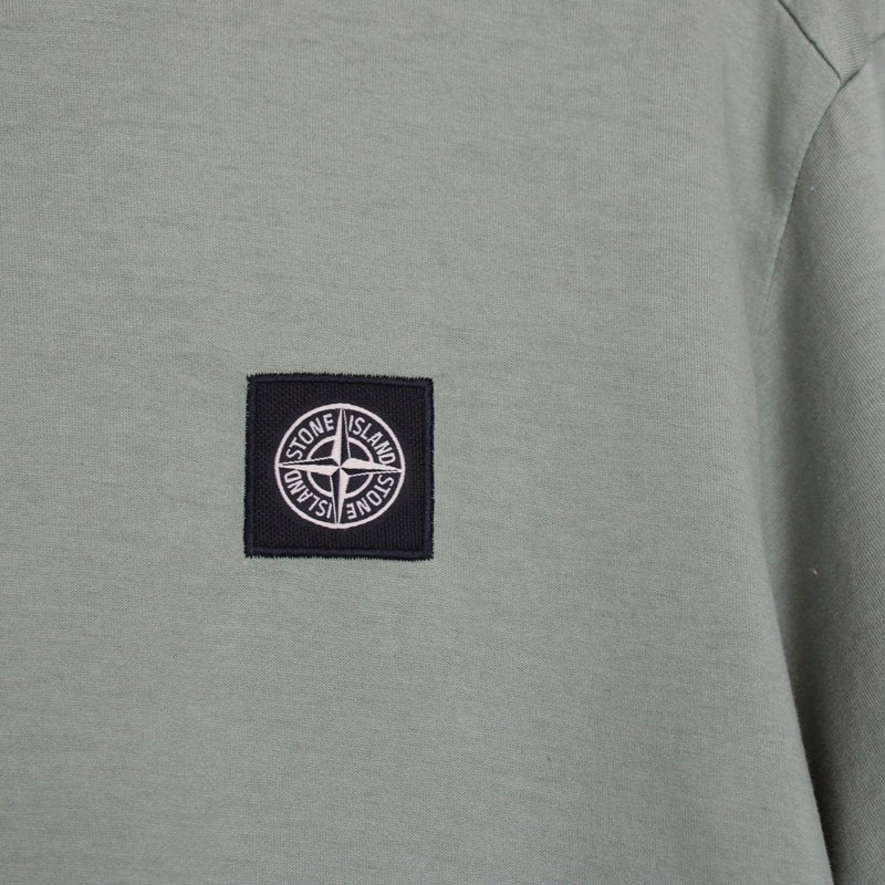 Stone Island SS 2019 Green Short Sleeve Compass T-Shirt