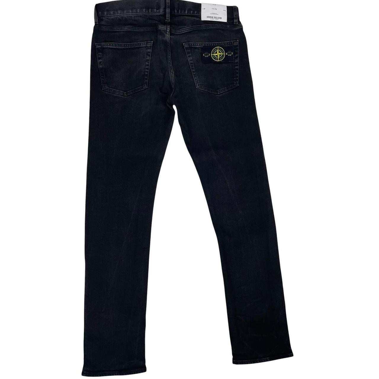 Stone Island AW 2017 Black Slim Fit Denim Jeans