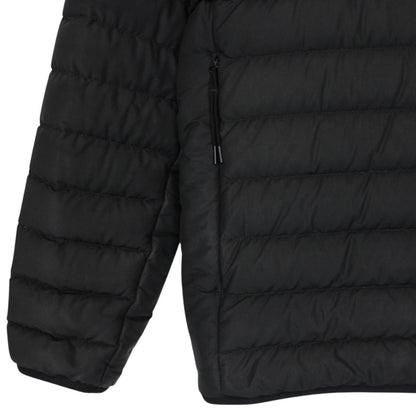 Stone Island AW 2021Black O-Cotton R-Nylon Tela Down Jacket