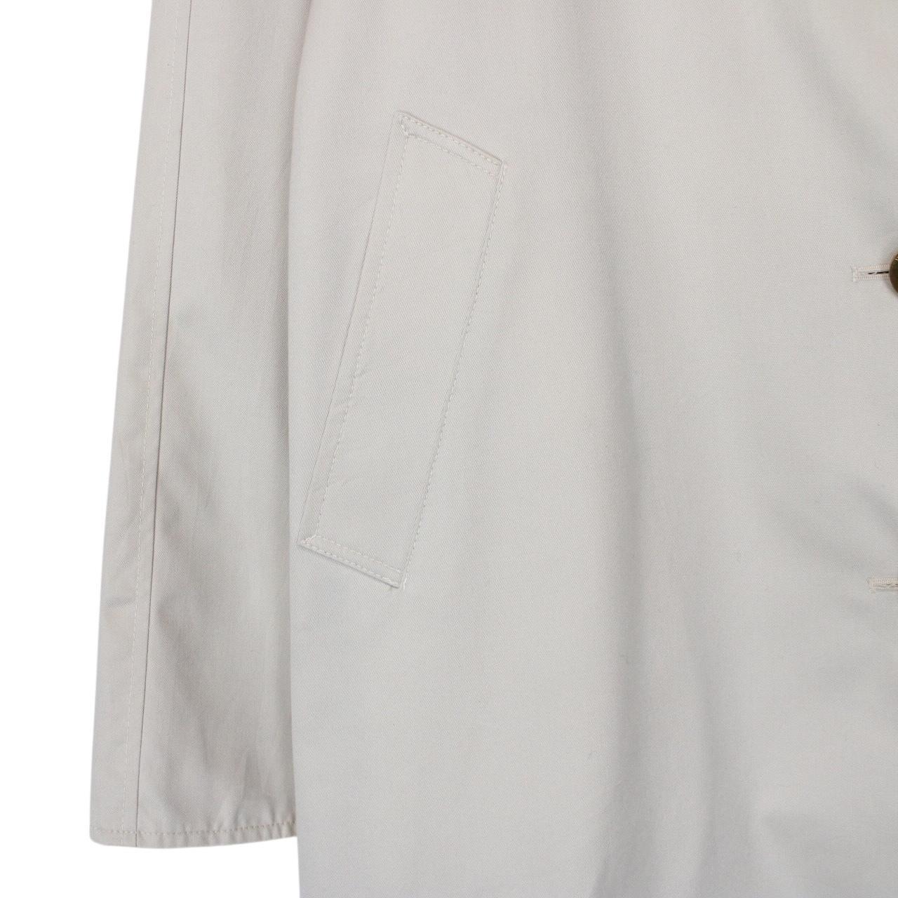 Burberry London Beige Nova Check Single Breasted Trench Coat