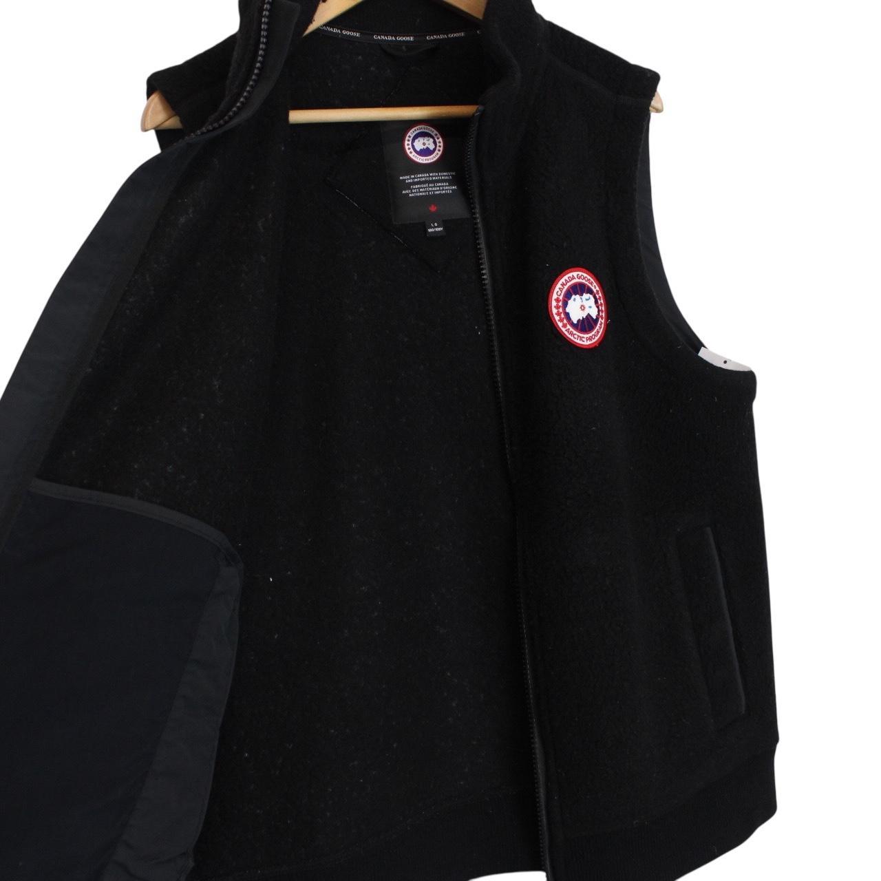 Canada Goose Mersey Black Fleece Vest