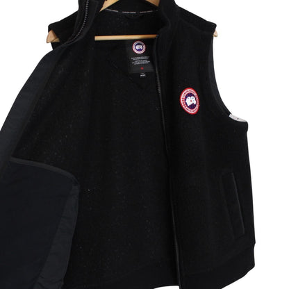 Canada Goose Mersey Black Fleece Vest