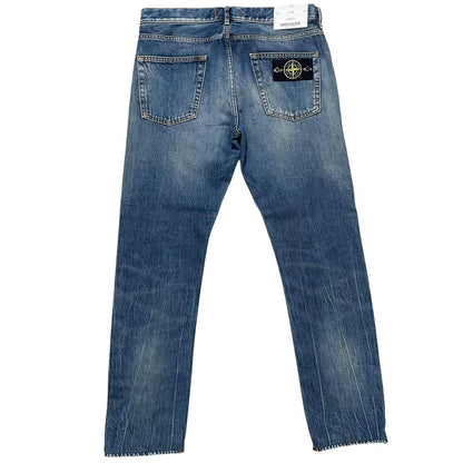 Stone Island AW 2014 Blue Slim Fit Denim Jeans